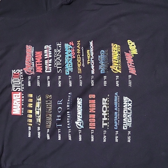 Marble black t shirt size large - Picture 4 of 4